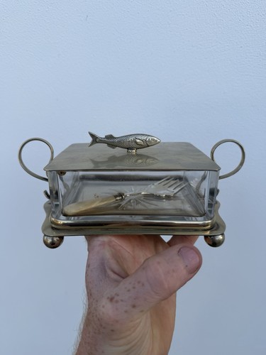 Antique victorian sardine - antique, box
