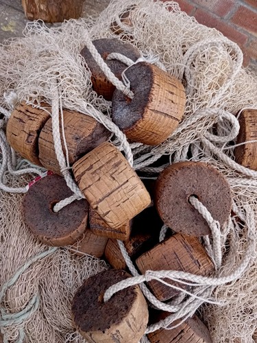 Vintage fishing net with - fishing,