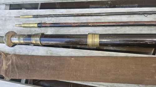 Antique fly fishing trout - antique, rod