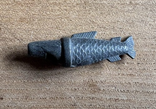 Antique fish whistle - fish, c.1920