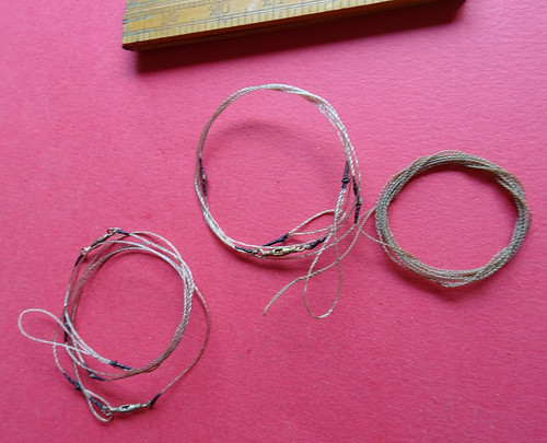 Vintage antique twisted gut - 3x,