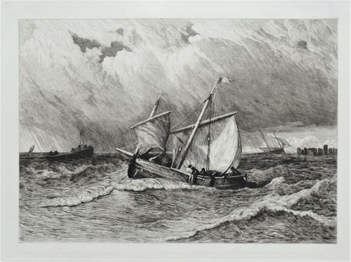 Original 1880 antique print - original,