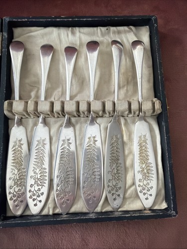 Fish cutlery vintage silver - fish,