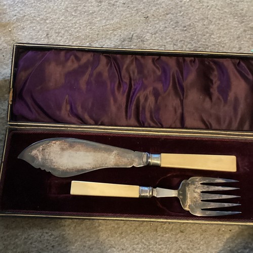 Antique faux bone silver - antique,