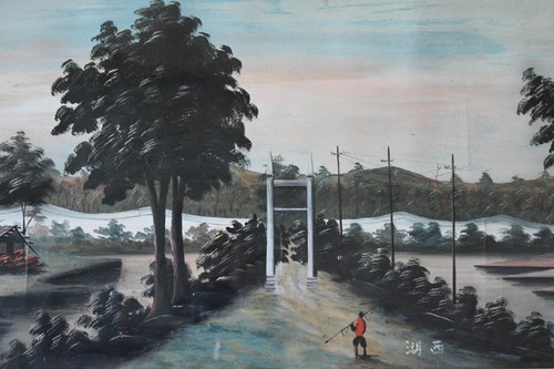 Antique asian painting china - asian,