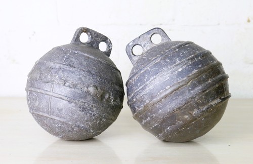 Two vintage antique old - vintage/antique, alloy