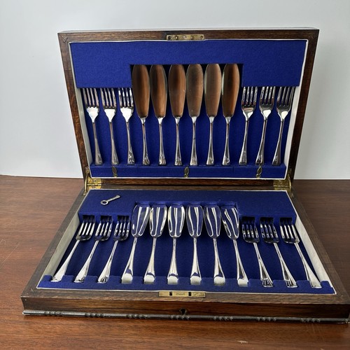 Vintage 24pc silver plate fish - vintage,