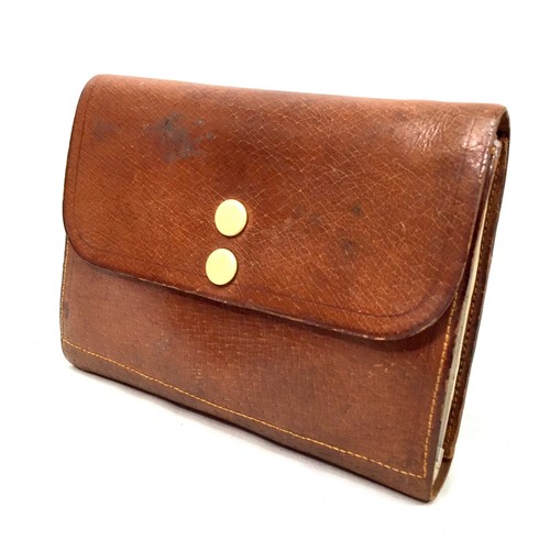 Antique leather fly - antique,