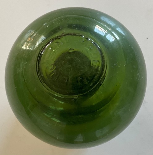 Vintage green fishing float - green,