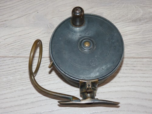 Vintage brass side - brass, fishing