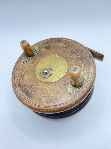 Vintage antique walnut - vintage, 4"