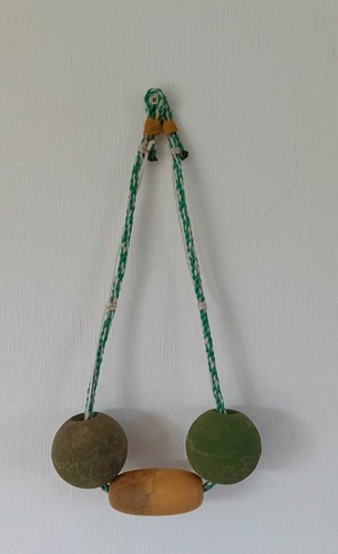 Vintage fishing net floats - vintage, floats.