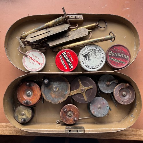 Large tin antique - tin, &